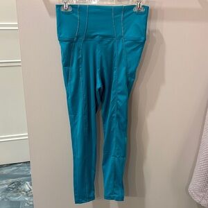 Nike Teal High-Waisted Leggings